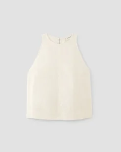Everlane Tops*The Linen High-Neck Tank