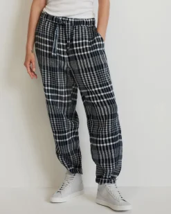 Everlane Pants|Pull-On Pants*The Linen Pull-On Barrel Pant