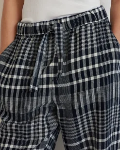 Everlane Pants|Pull-On Pants*The Linen Pull-On Barrel Pant