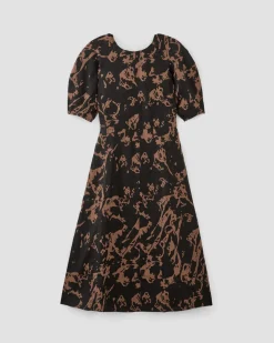 Everlane Dresses*The Linen Short-Sleeve Scoop Midi Dress