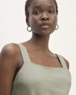 Everlane Dresses*The Linen Side-Button Jumpsuit