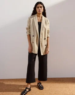 Everlane Dresses*The Linen Side-Button Jumpsuit