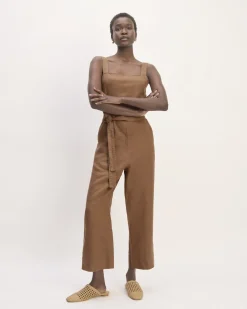 Everlane Dresses*The Linen Side-Button Jumpsuit