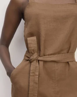 Everlane Dresses*The Linen Side-Button Jumpsuit