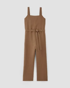 Everlane Dresses*The Linen Side-Button Jumpsuit