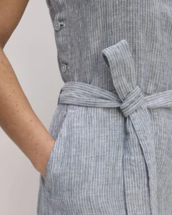 Everlane Dresses*The Linen Side-Button Jumpsuit