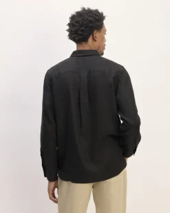 Everlane Shirts|Long Sleeve Shirts*The Linen Straight Hem Shirt