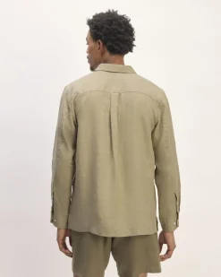 Everlane Shirts|Long Sleeve Shirts*The Linen Straight Hem Shirt