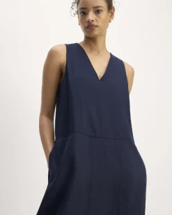 Everlane Dresses*The Linen V-Neck Maxi Dress