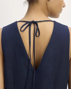 Everlane Dresses*The Linen V-Neck Maxi Dress