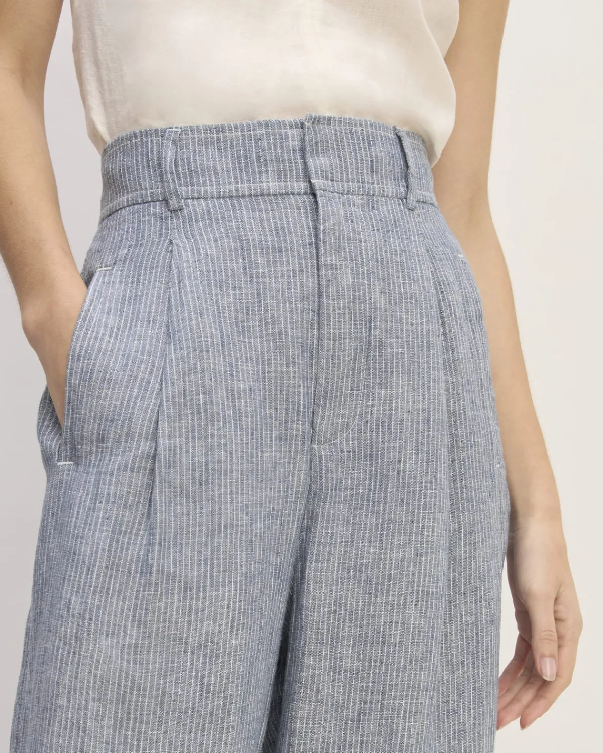 Everlane Pants|Wide-Leg Pants*The Linen Way-High® Drape Pant