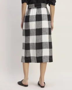 Everlane Shorts & Skirts*The Linen Wrap Skirt