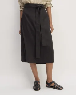 Everlane Shorts & Skirts*The Linen Wrap Skirt