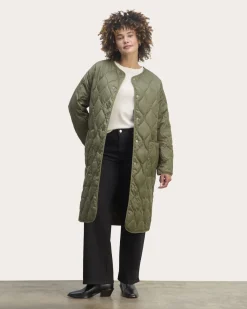 Everlane Jackets & Coats|Puffers & Quilted Jackets*The Long Quilted Liner