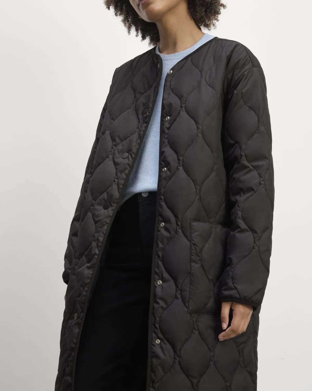 Everlane Jackets & Coats|Puffers & Quilted Jackets*The Long Quilted Liner