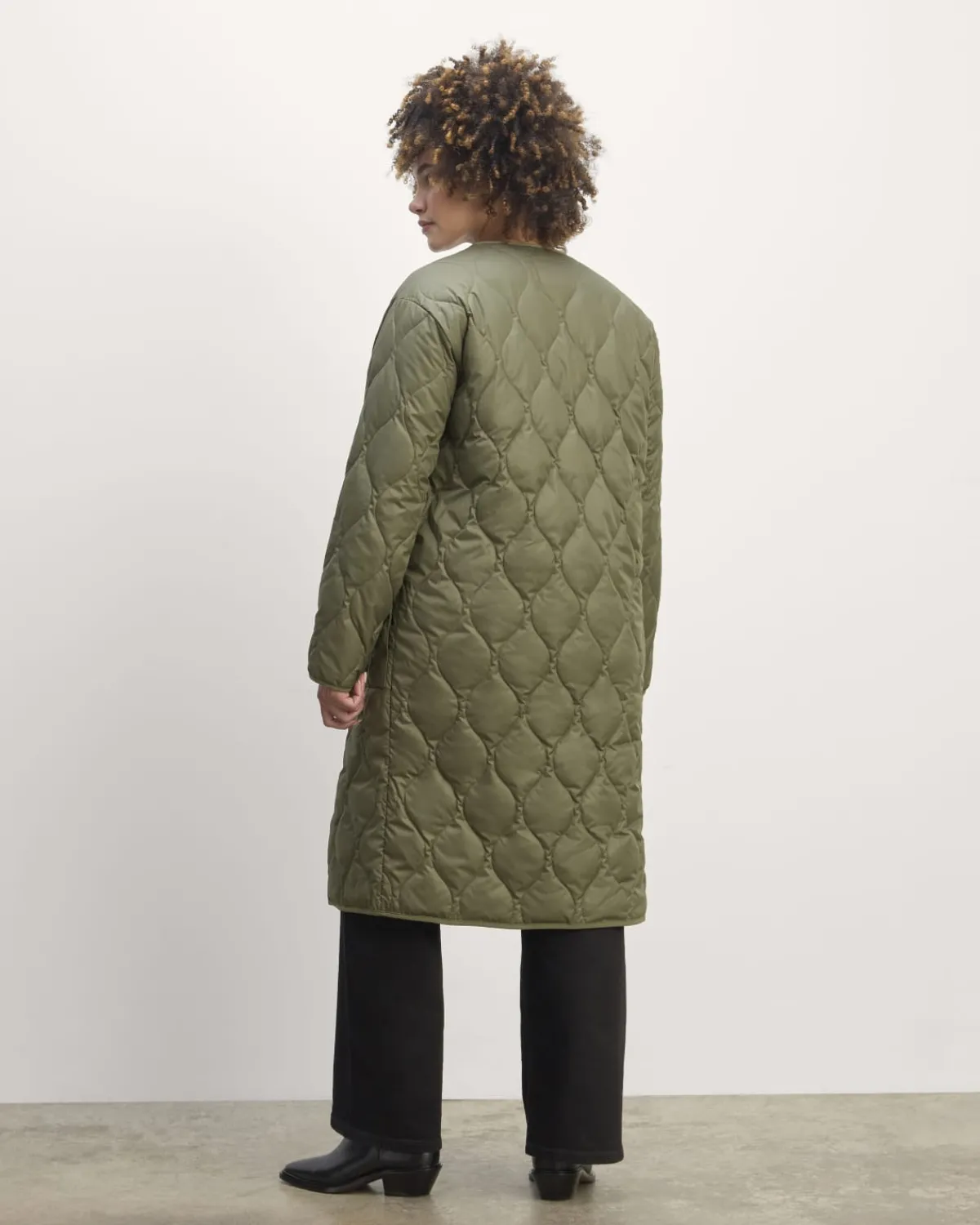Everlane Jackets & Coats|Puffers & Quilted Jackets*The Long Quilted Liner