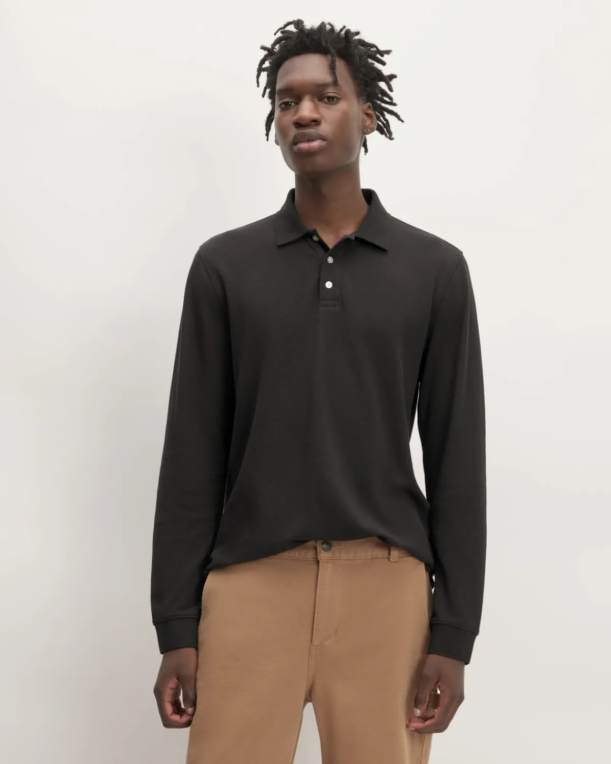 Everlane Shirts|Long Sleeve Shirts*The Long-Sleeve Pique Polo