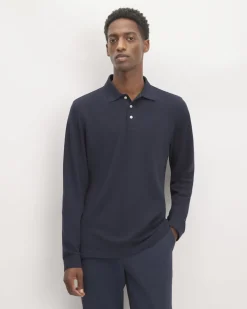 Everlane Shirts|Long Sleeve Shirts*The Long-Sleeve Pique Polo