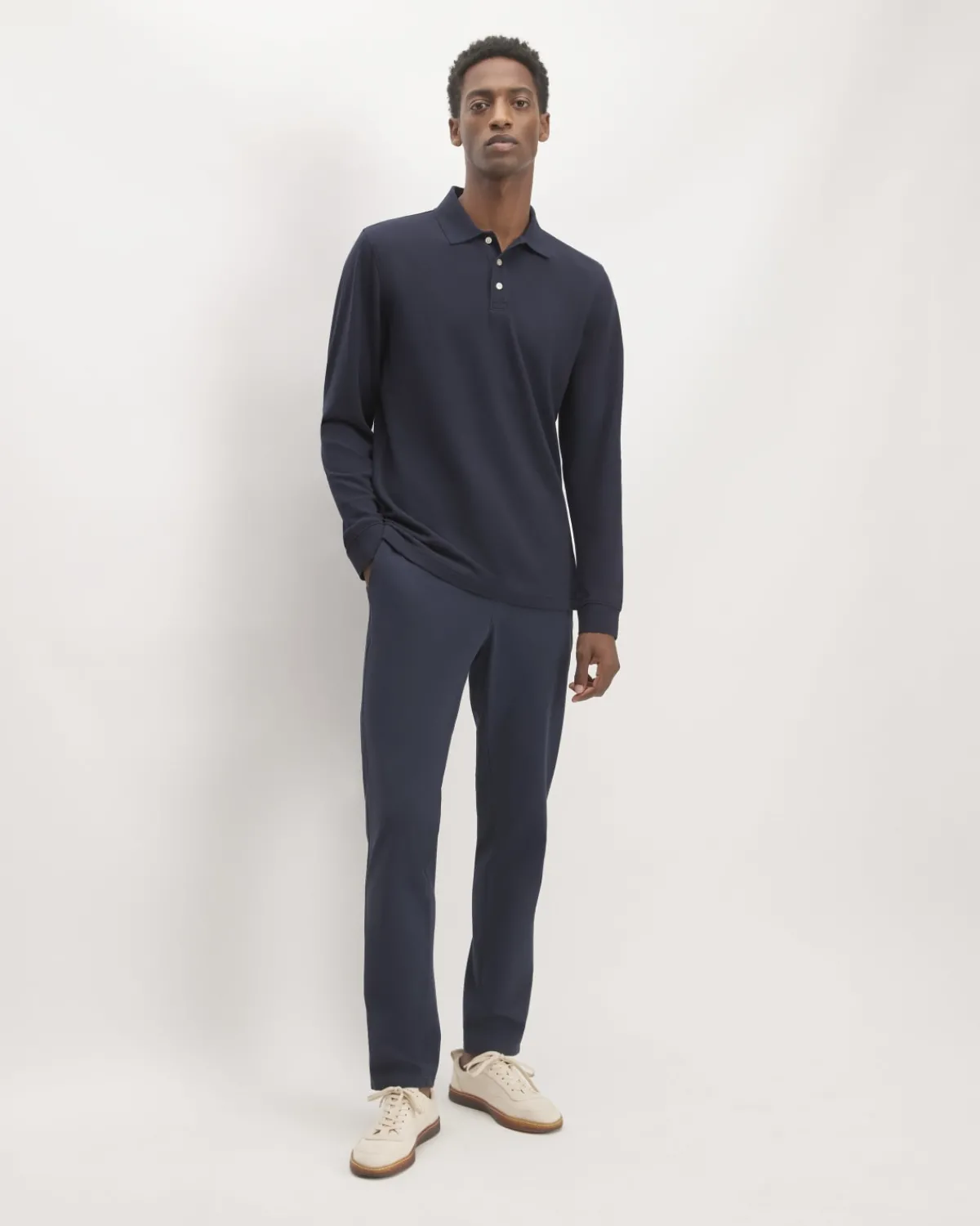 Everlane Shirts|Long Sleeve Shirts*The Long-Sleeve Pique Polo