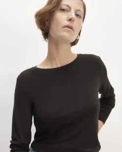 Everlane Tops*The Long-Sleeve Tee in Butterluxe