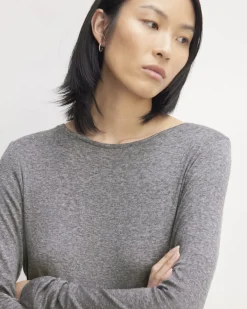 Everlane Tops*The Long-Sleeve Tee in Butterluxe