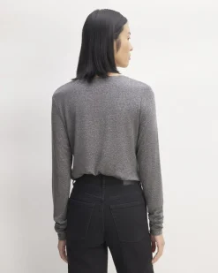 Everlane Tops*The Long-Sleeve Tee in Butterluxe