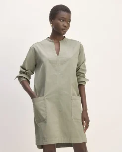 Everlane Dresses*The Long-Sleeve Utility Mini Dress