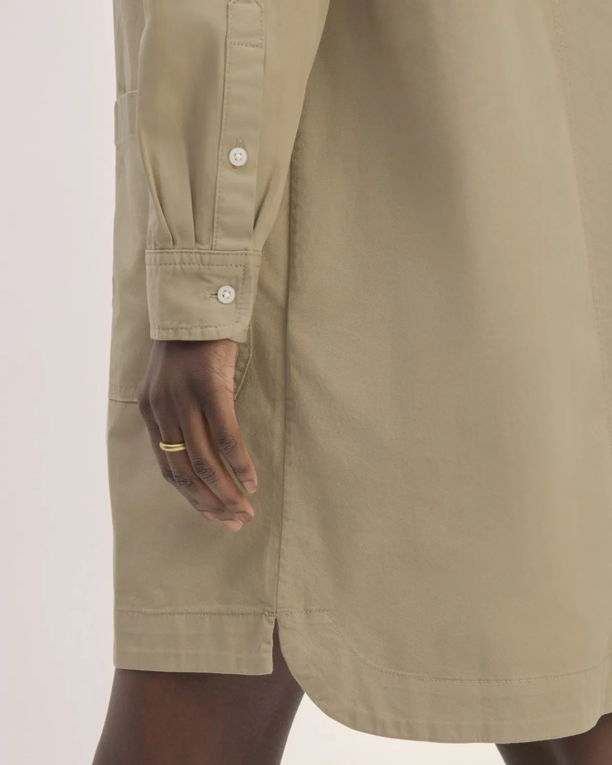 Everlane Dresses*The Long-Sleeve Utility Mini Dress