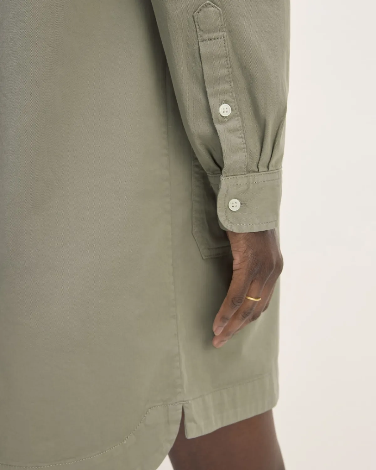 Everlane Dresses*The Long-Sleeve Utility Mini Dress