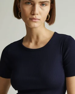 Everlane Tees|Short Sleeve Tees*The Luxe Rib Crew