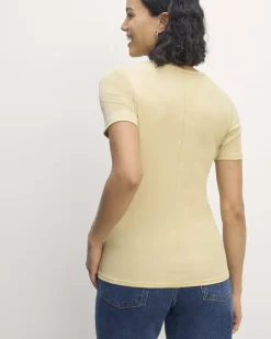 Everlane Tees|Short Sleeve Tees*The Luxe Rib Crew