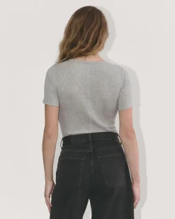 Everlane Tees|Short Sleeve Tees*The Luxe Rib Crew