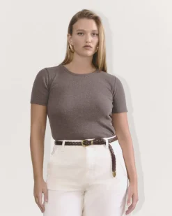 Everlane Tees|Short Sleeve Tees*The Luxe Rib Crew