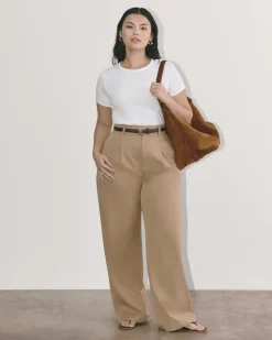 Everlane Tees|Short Sleeve Tees*The Luxe Rib Crew