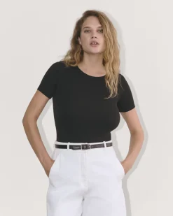 Everlane Tees|Short Sleeve Tees*The Luxe Rib Crew