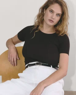 Everlane Tees|Short Sleeve Tees*The Luxe Rib Crew