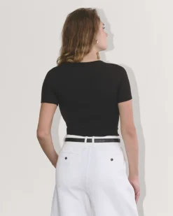 Everlane Tees|Short Sleeve Tees*The Luxe Rib Crew