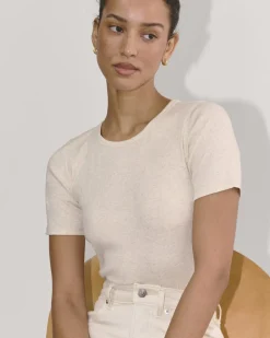 Everlane Tees|Short Sleeve Tees*The Luxe Rib Crew