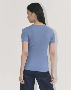 Everlane Tees|Short Sleeve Tees*The Luxe Rib Crew