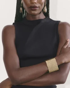 Everlane Tees|Tank Tops*The Luxe Rib Funnel-Neck Tank