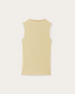 Everlane Tees|Tank Tops*The Luxe Rib Funnel-Neck Tank