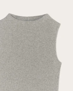 Everlane Tees|Tank Tops*The Luxe Rib Funnel-Neck Tank