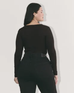 Everlane Tees|Long Sleeve Tees*The Luxe Rib Henley
