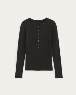 Everlane Tees|Long Sleeve Tees*The Luxe Rib Henley