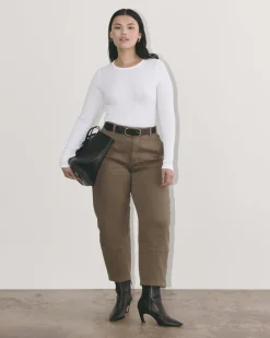 Everlane Tops|Tees*The Luxe Rib Long-Sleeve Crew