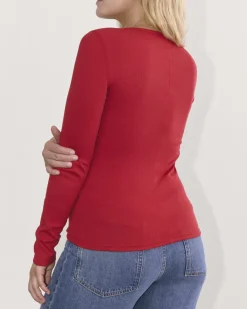 Everlane Tops|Tees*The Luxe Rib Long-Sleeve Crew