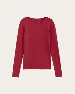 Everlane Tops|Tees*The Luxe Rib Long-Sleeve Crew