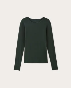 Everlane Tops|Tees*The Luxe Rib Long-Sleeve Crew