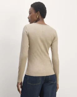 Everlane Tops|Tees*The Luxe Rib Long-Sleeve Crew