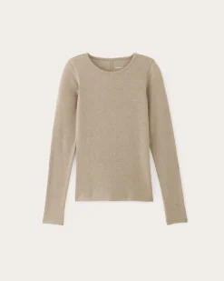 Everlane Tops|Tees*The Luxe Rib Long-Sleeve Crew